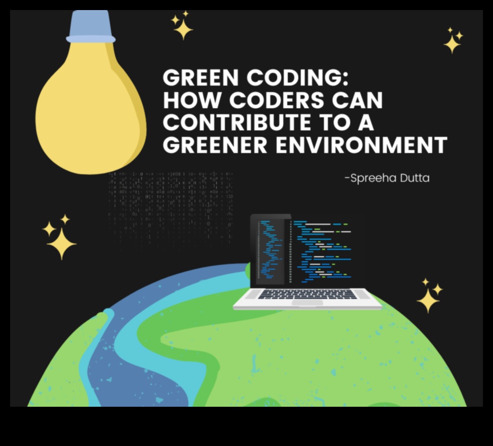 Zaļā koda māksla: radošas ilgtspējīgas izpētes amata apgūšana