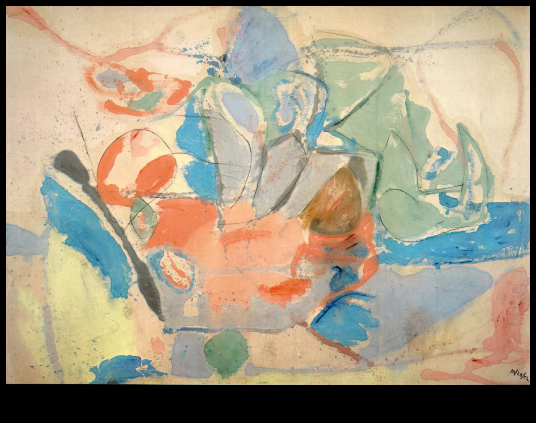 Sarunas krāsu laukā: modernās mākslas nokrāsu valoda