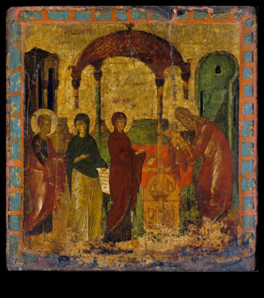 Sakrālie silueti: svēto figūru attēlošana bizantiešu mākslā