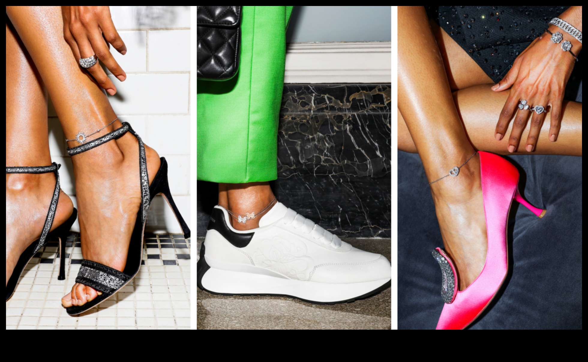 Dimanta sapņi: dzirksti un spīdēt ar žilbinošām dimanta potītēm