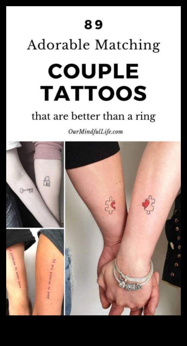 Together Forever: mīlestības paušana ar pāra tetovējumiem