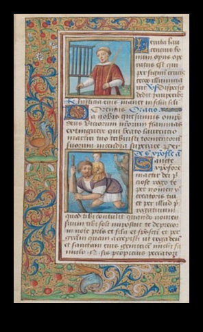 Viduslaiku rokrakstu mozaīkas: sarežģītā skripta un attēla māksla