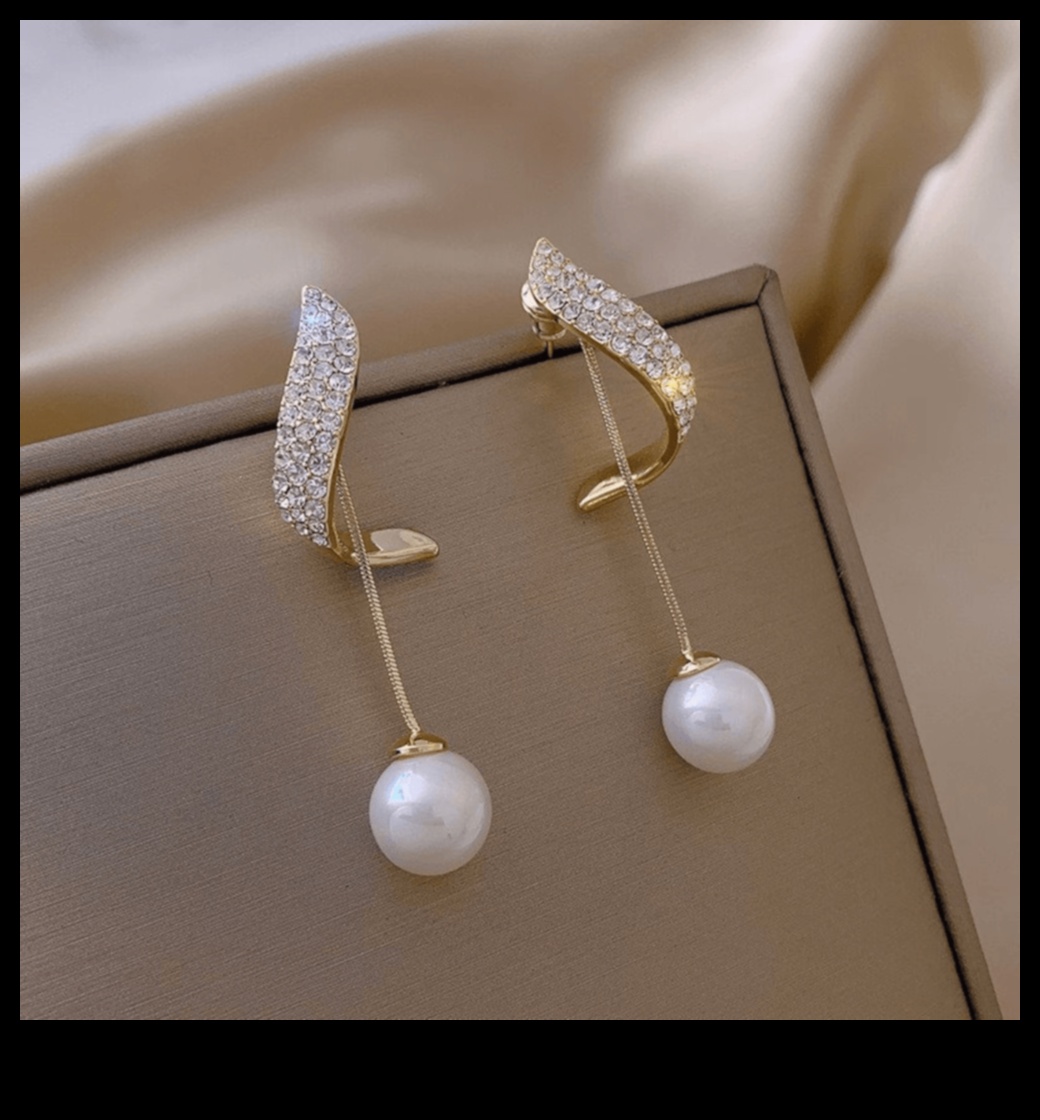 Mūžīgā elegance: mūžīgs skaistums katrā mūsu auskaru pārī