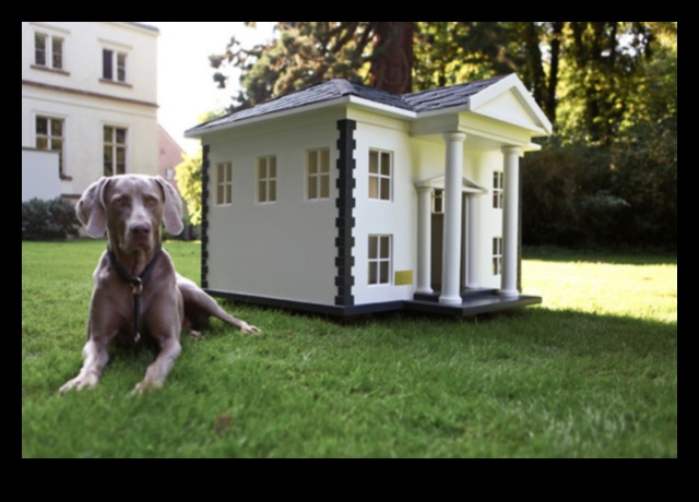 Barkitecture Brilliance: unikāls un stilīgs suņu māju dizains