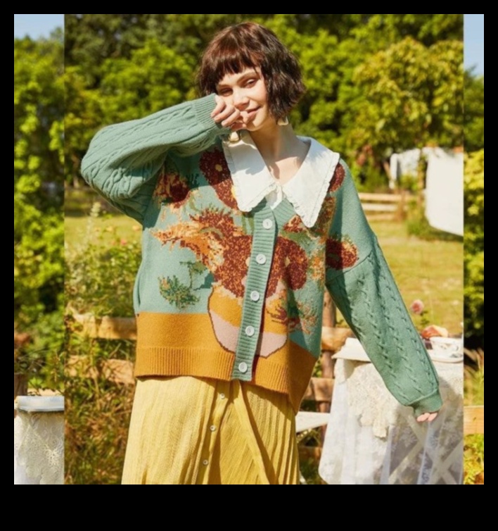 DIY apģērbi un aksesuāri, iedvesmojoties no mākslas kustībām